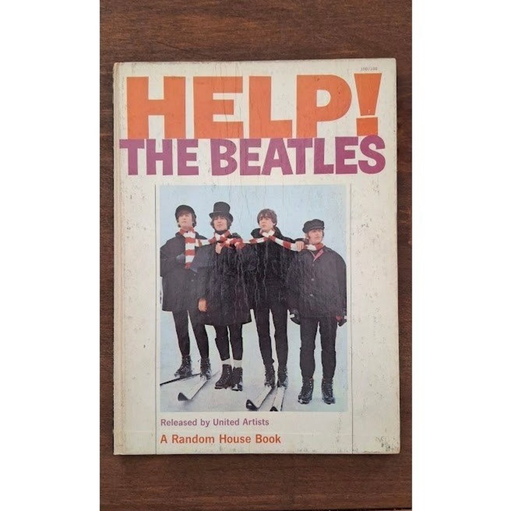 Vintage 1965 Help! The Beatles Random House Movie Tie-In Book First Edition